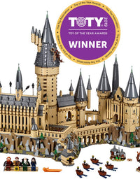 LEGO Harry Potter Hogwarts Castle 71043 Castle Model Building Kit with Harry Potter Figures Gryffindor, Hufflepuff, and More (6,020 Pieces)
