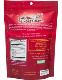 Bag Of Reindeer Farts Cotton Candy Funny Unique Christmas Stocking Stuffer Present For Kids Adults Boys Girls Men Women Teens Teachers White Elephant Office Party Fun Unique Holiday Surprise
