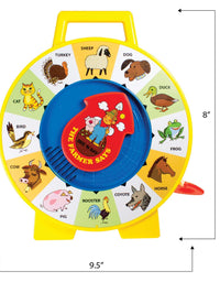 Basic Fun Fisher Price Classic Toys - The Farmer Says See 'N Say - Great Pre-School Gift for Girls and Boys, multi
