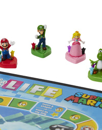 Hasbro Gaming The Game of Life: Super Mario Edition Board Game for Kids Ages 8 and Up, Play Minigames, Collect Stars, Battle Bowser
