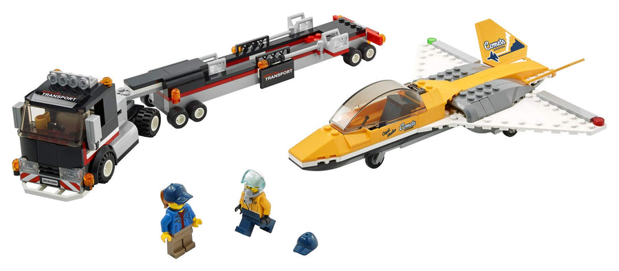 LEGO City Airshow Jet Transporter 60289 Building Kit; Fun Toy Playset for Kids, New 2021 (281 Pieces)
