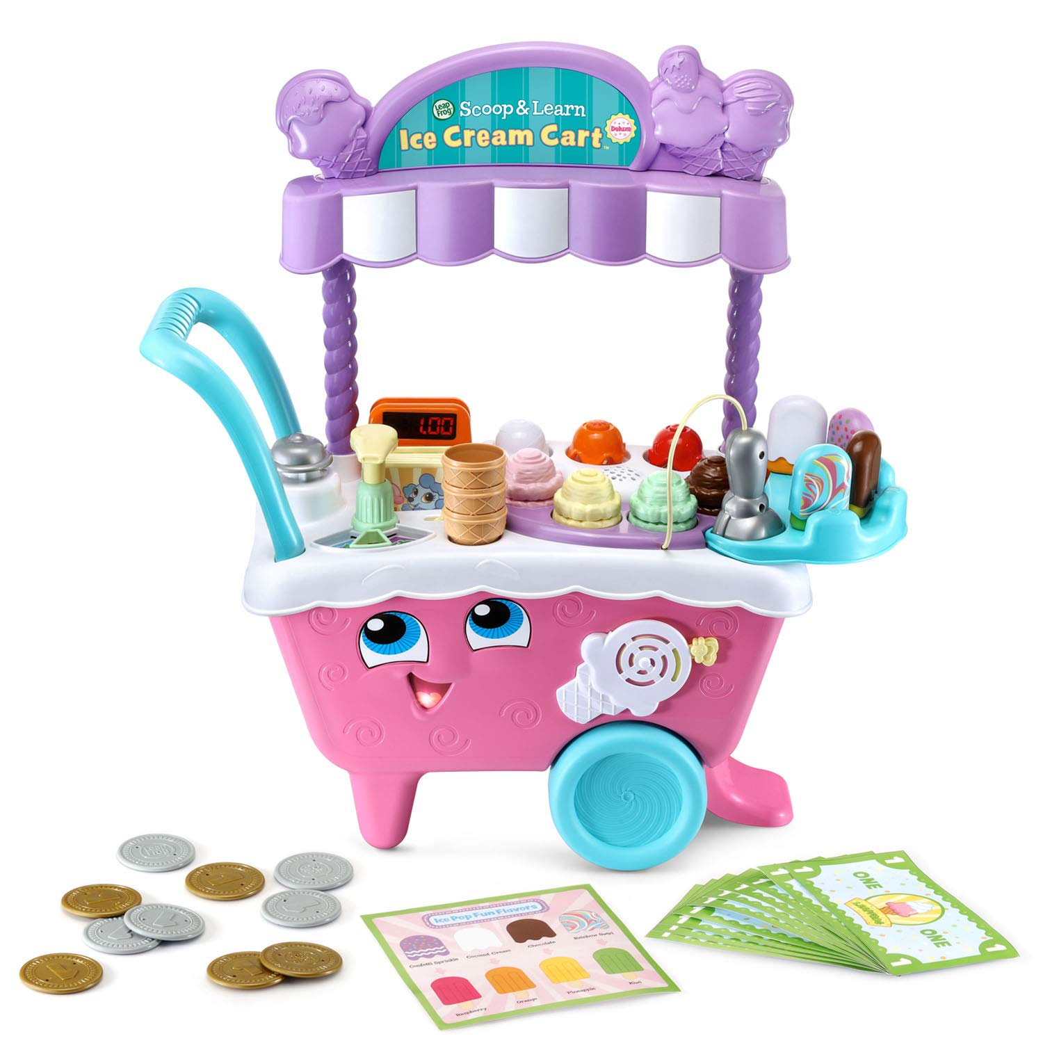 Scoop and Learn Ice Cream Cart (Frustration Free Packaging)