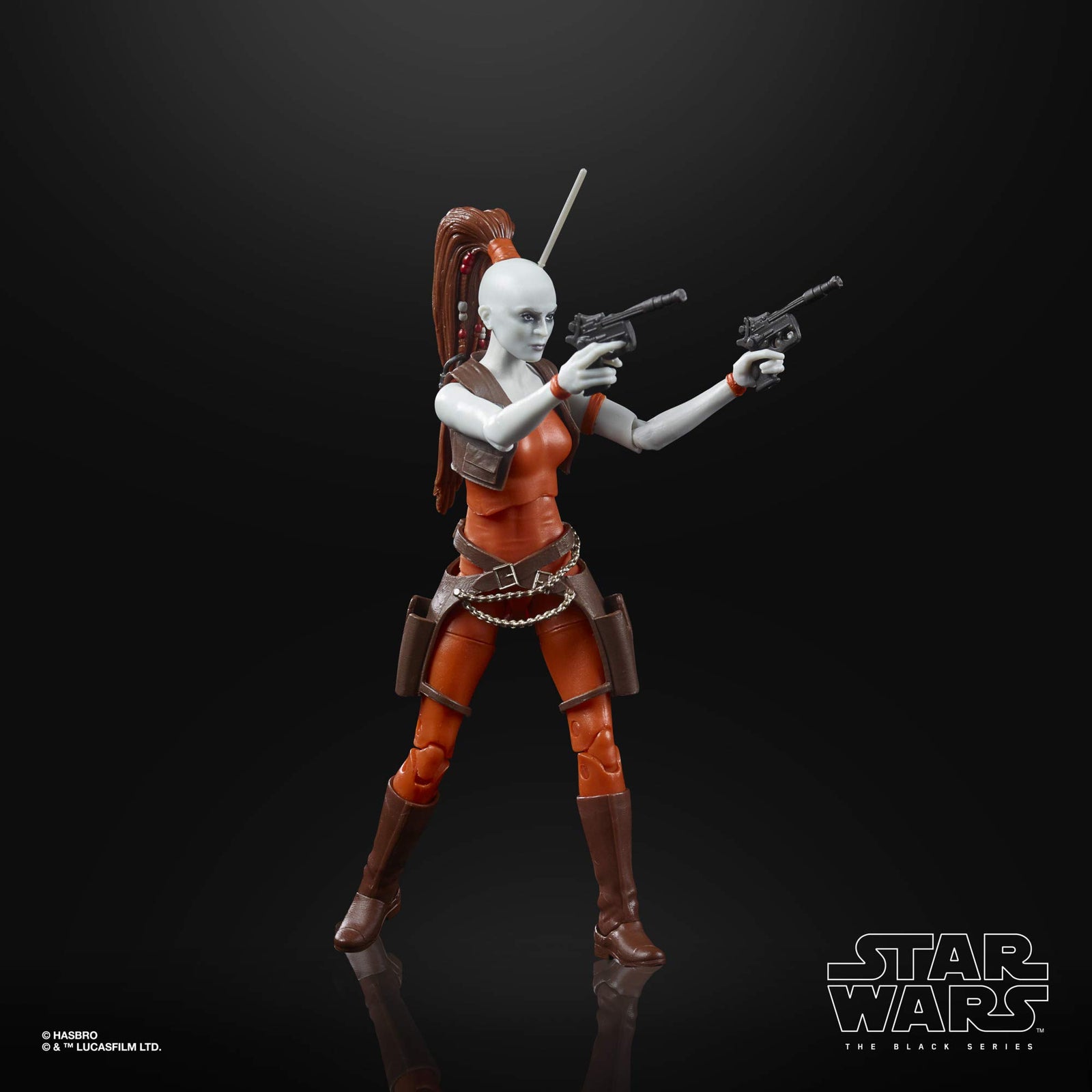 Star Wars The Black Series Aurra Sing Toy 6-Inch-Scale The Clone Wars Collectible Action Figure, Toys for Kids Ages 4 and Up,F1870