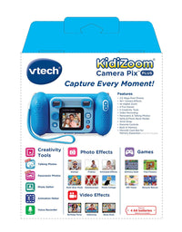 VTech KidiZoom Camera Pix Plus, Blue
