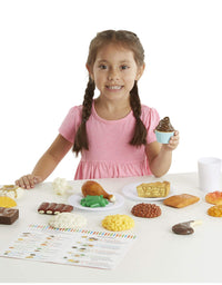 Melissa & Doug Food Fun Combine & Dine Dinners - Red
