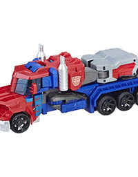 Transformers Toys Heroic Optimus Prime Action Figure - Timeless Large-Scale Figure, Changes into Toy Truck - Toys for Kids 6 and Up, 11-inch(Amazon Exclusive)
