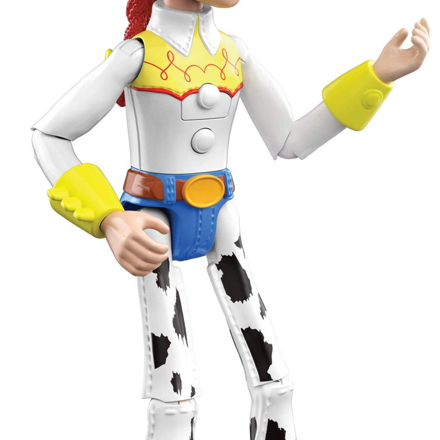 Pixar Interactables Jessie Talking Action Figure, 8.8-in Tall Highly Posable Movie Character Toy, Interacts with Other Figures, Kids Gift Ages 3 Years & Up