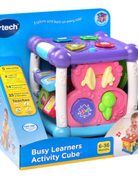 VTech Busy Learners Activity Cube, Purple

