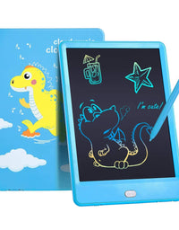 TEKFUN Toddler Toys Age 2-4 Girls Gifts for 3 4 5 6 7 Year Old, LCD Writing Tablet Drawing Board 8.5" Colorful Drawing Pad for Kids Doodle Board, Educational School Birthday Toys for 3-8 Little Girls
