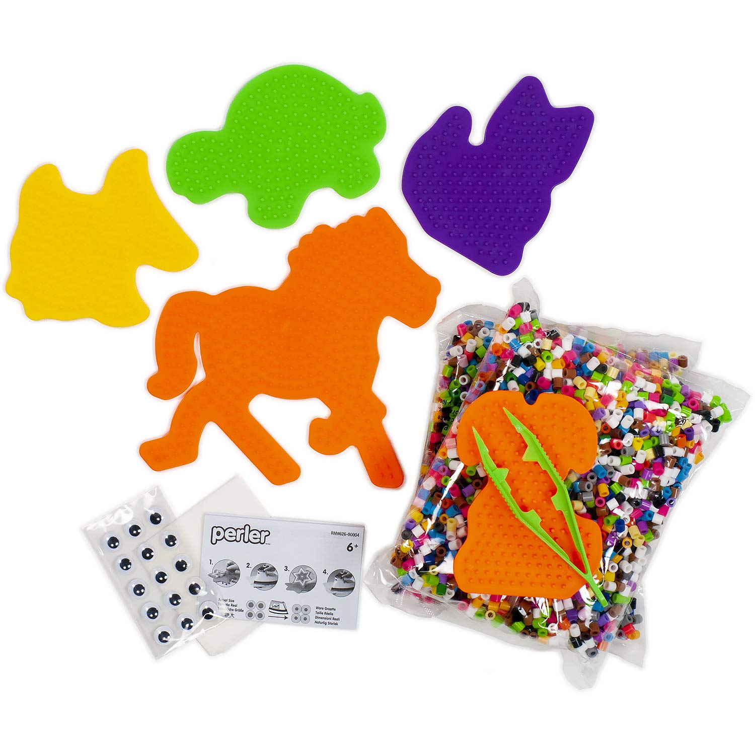 Perler Pet Parade Deluxe Fuse Bead Craft Activity Kit, 5020 pcs