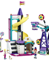 LEGO Friends Magical Ferris Wheel and Slide 41689 Building Kit for Kids Theme Park with 3 Mini-Dolls; New 2021 (545 Pieces)
