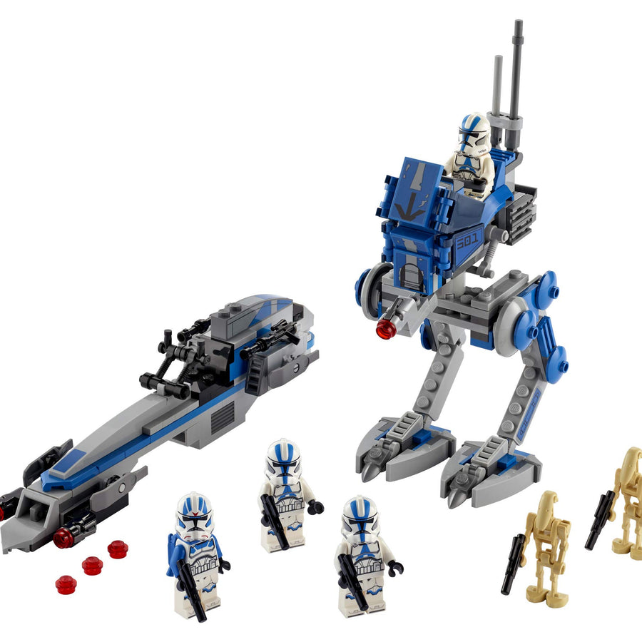 LEGO Star Wars 501st Legion Clone Troopers 75280 Building Kit, Cool Action Set for Creative Play and Awesome Building; Great Gift or Special Surprise for Kids (285 Pieces)