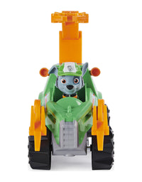 Paw Patrol, Dino Rescue Rocky’s Deluxe Rev Up Vehicle with Mystery Dinosaur Figure
