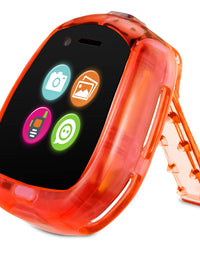 Little Tikes Tobi 2 Robot Red Smartwatch with Head-to-Head Gaming, Advanced Graphics, Motion-Activated Selfie Camera, Fun Expressions, Games, Pedometer, Splashproof, Wireless Connectivity, Video | 6+
