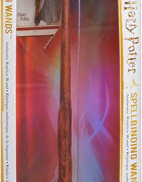 Wizarding World Harry Potter, 12-inch Spellbinding Harry Potter Wand with Collectible Spell Card, Kids Toys for Ages 6 and up
