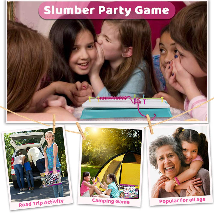 GILI Friendship Bracelet Making Kit for Girls, DIY Craft Kits Toys for 8-10 Years Old Jewelry Maker Kids. Favored Birthday Christmas Gifts for Ages 6- 12yr. Party Supply and Travel Activities