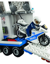 LEGO City Police Mobile Command Center Truck 60139 Building Toy, Action Cop Motorbike and ATV Play Set for Boys and Girls Aged 6 to 12 (374 Pieces)
