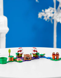 LEGO Super Mario Piranha Plant Puzzling Challenge Expansion Set 71382 Building Kit; Unique Toy for Creative Kids, New 2021 (267 Pieces)

