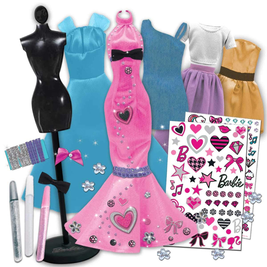 Barbie Be a Fashion Designer Doll Dress Up Kit