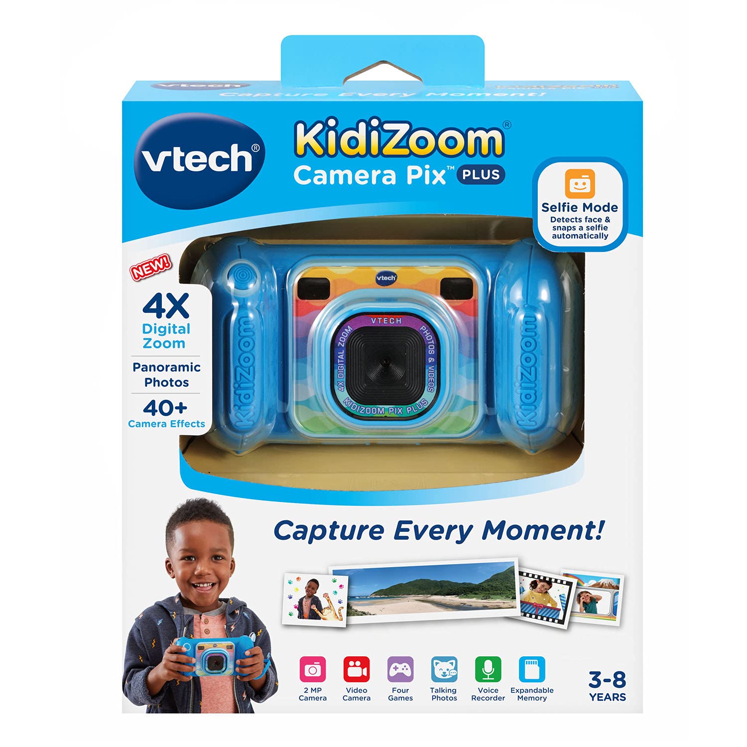 VTech KidiZoom Camera Pix Plus, Blue