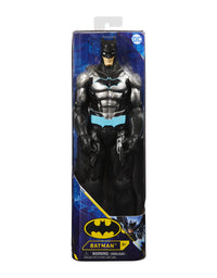 DC Comics Batman 12-inch Bat-Tech Action Figure (Black/Blue Suit), Kids Toys for Boys Aged 3 and up
