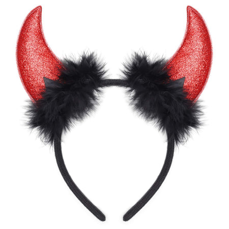 Devil Horn Headband Halloween Costume Accessory