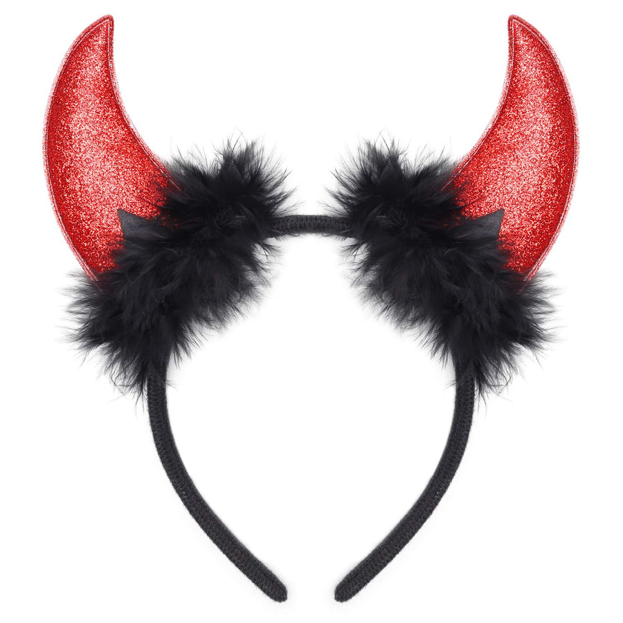 Devil Horn Headband Halloween Costume Accessory