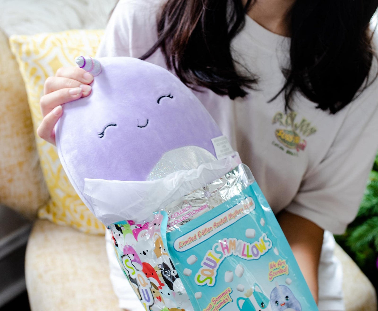 Squishmallow Kellytoy 2020 Scented Mystery Squad Bag 8” Plush Series 1