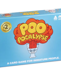 Poo Pocalypse Card Game - The Hilarious Family Party Game for Kids & Adults. [Perfect for Family Game Night]
