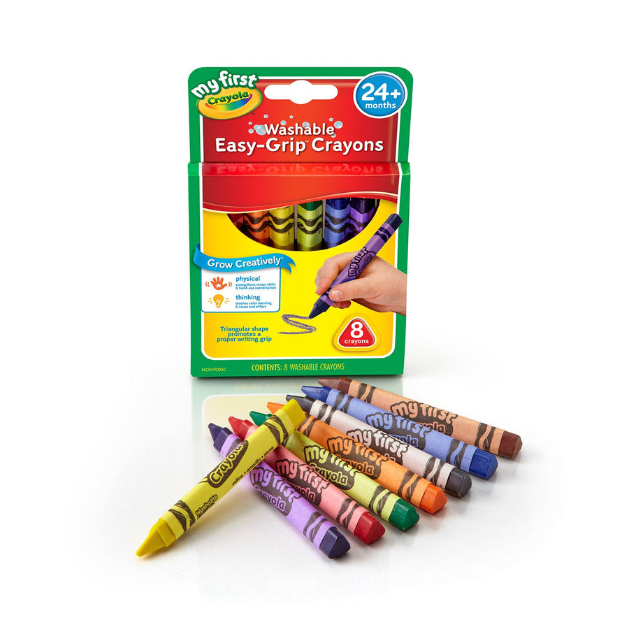 Crayola My First Crayola Triangular Crayons 8ct