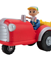 CoComelon Official Musical Tractor w/ Sounds & Exclusive 3-inch Farm JJ Toy, Play a Clip of “Old Macdonald” Song Plus More Sounds and Phrases
