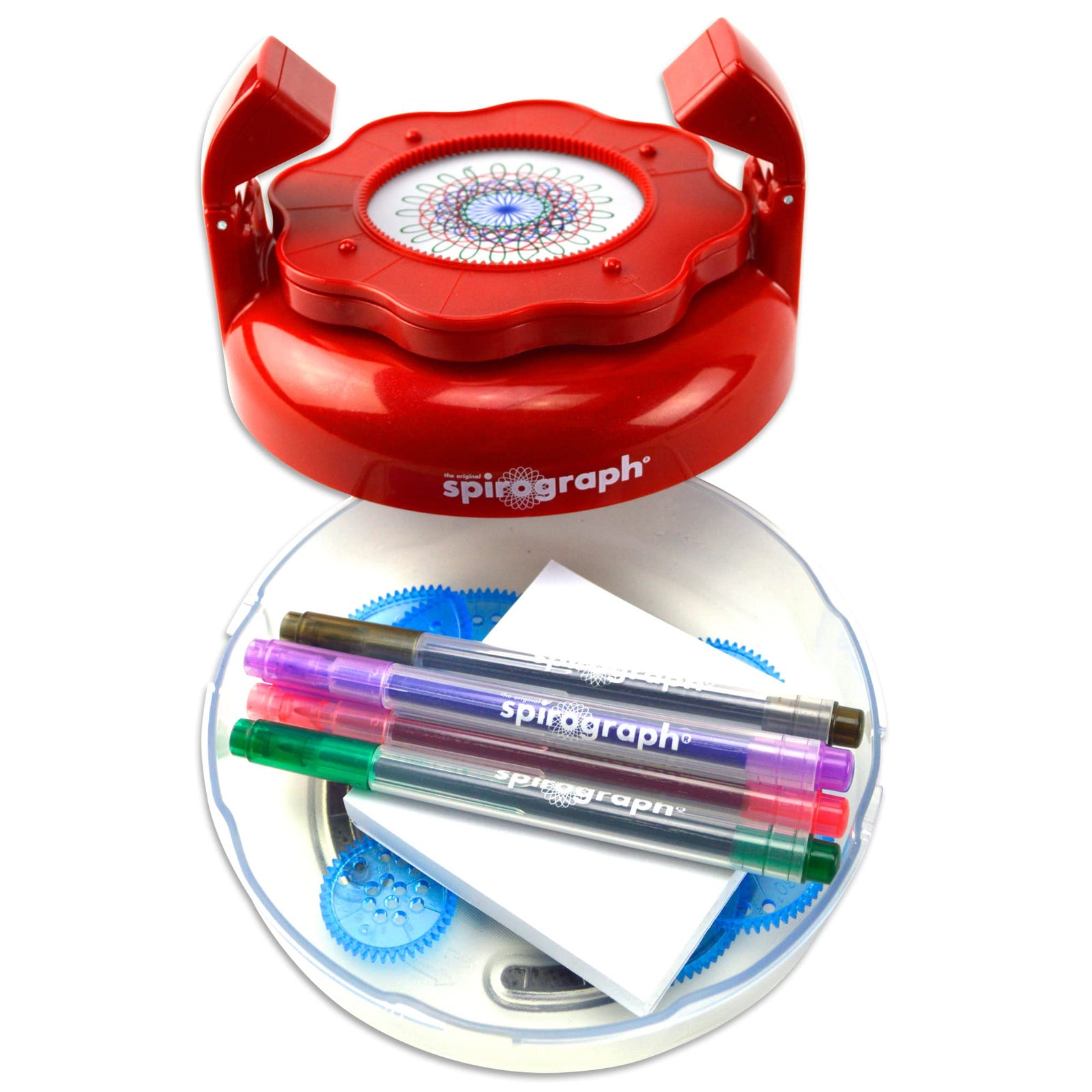 PlayMonster Spirograph -- Spirograph Animator -- The Classic Way to Make Countless Amazing Designs -- For Ages 8+