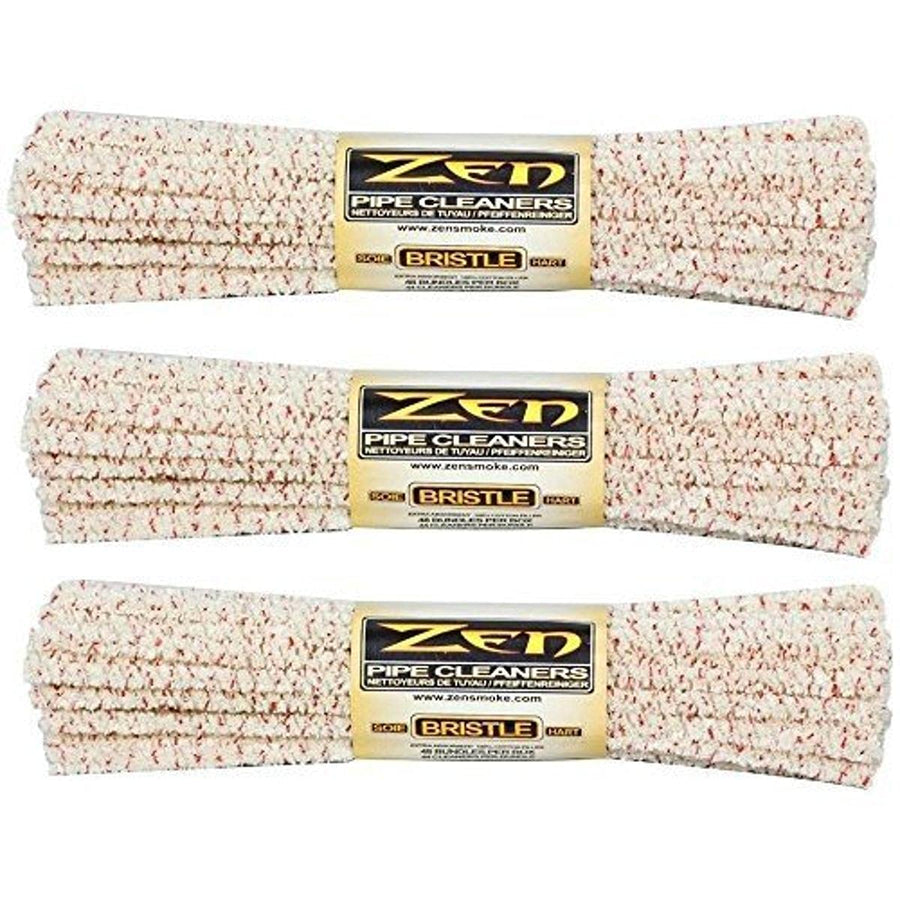 ZEN Bundles Zen Pipe Cleaners Hard Bristle, 132 Count (Pack of 3)