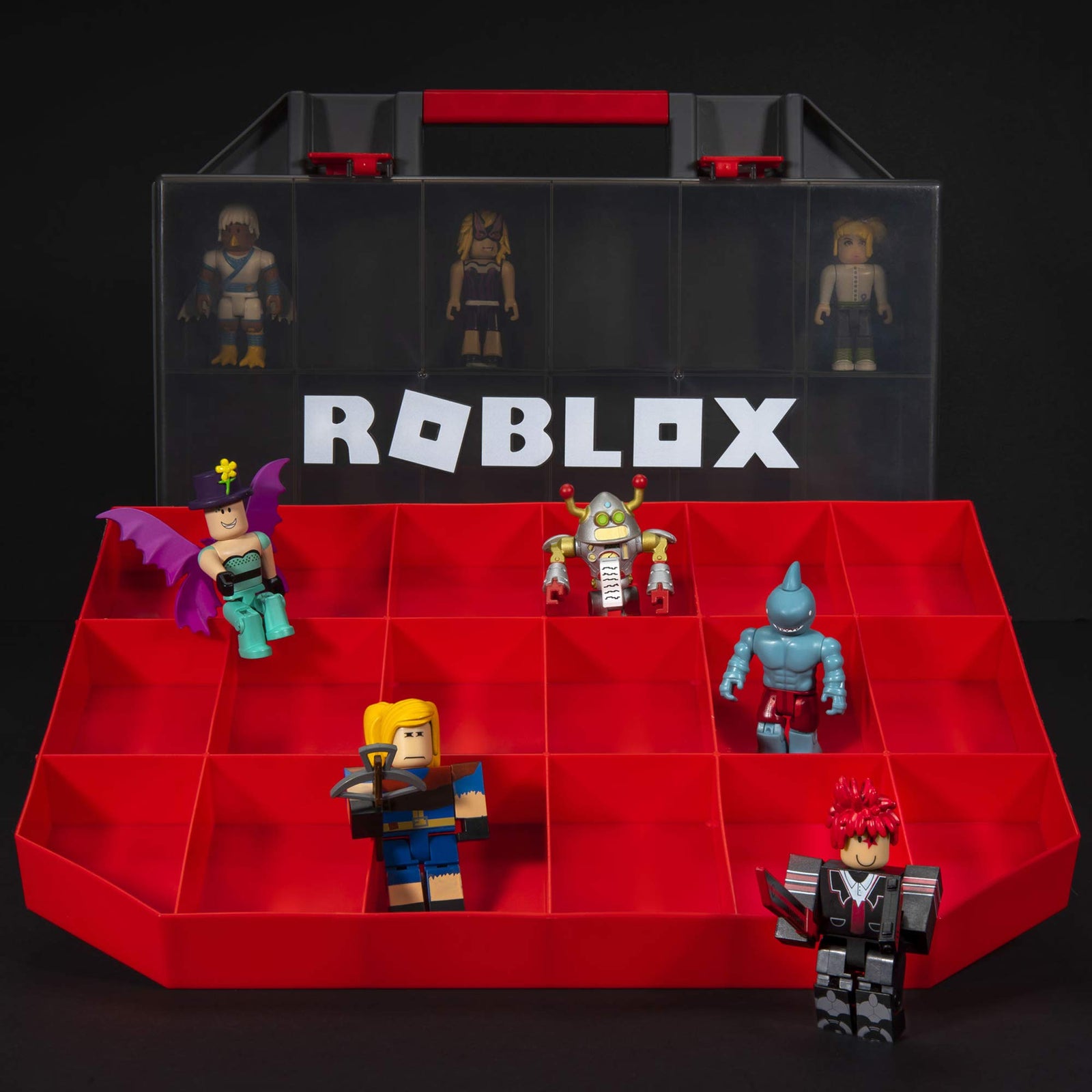 Roblox Action Collection - Collector's Tool Box and Carry Case that Holds 32 Figures [Includes Exclusive Virtual Item] - Amazon Exclusive
