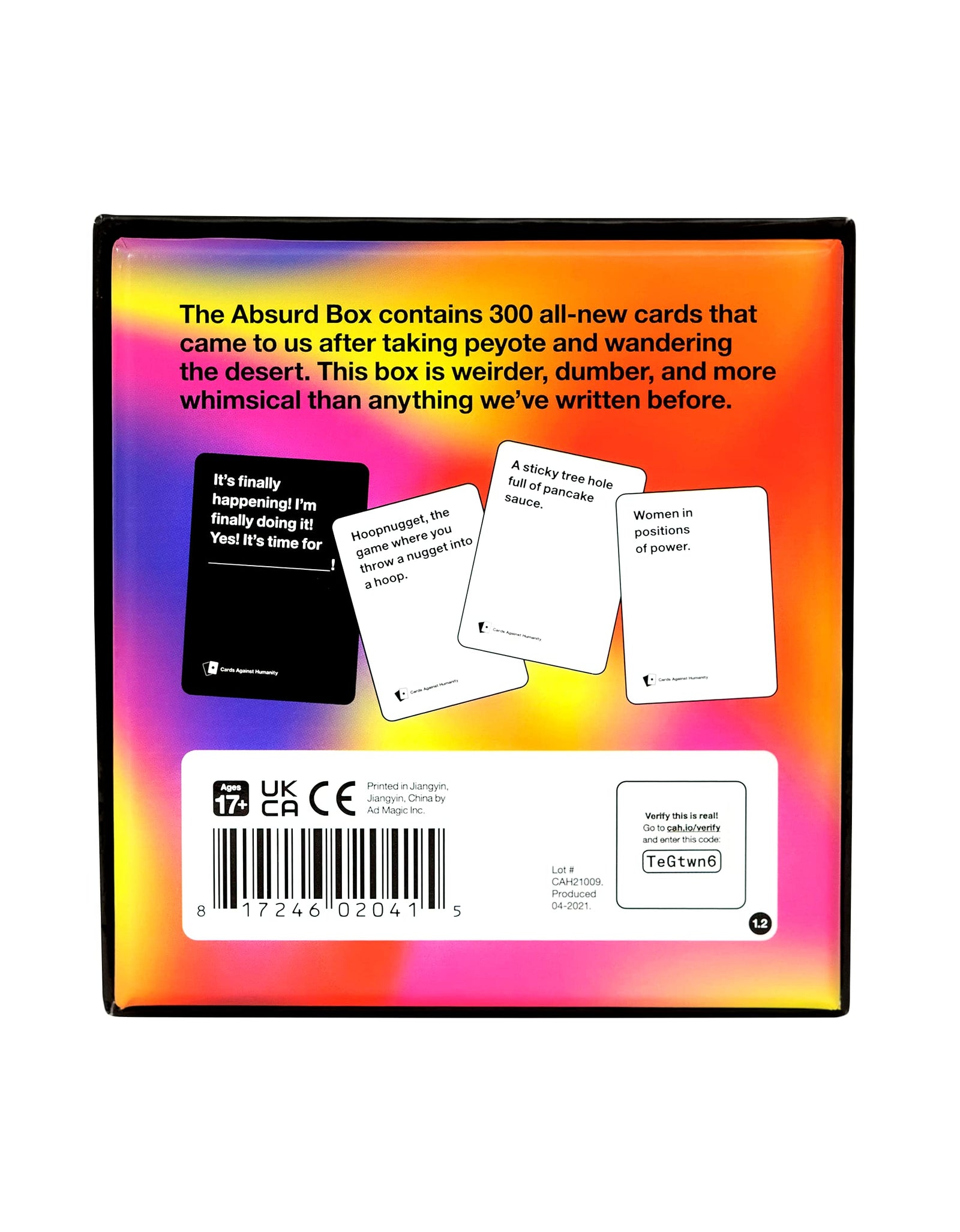 Cards Against Humanity: Absurd Box • 300-Card Expansion