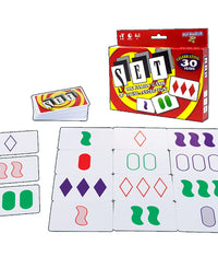 SET: The Family Game of Visual Perception
