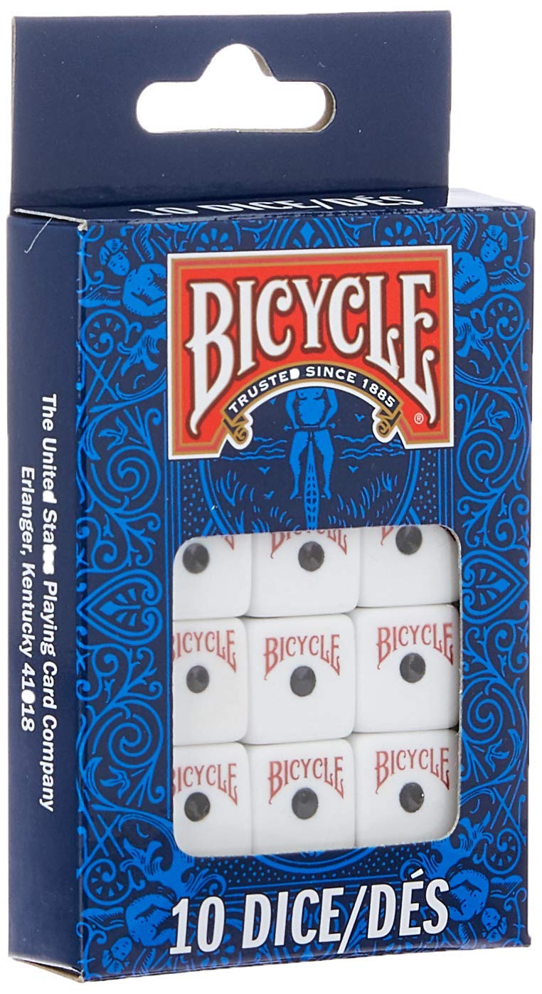 Bicycle Dice 10 Pack