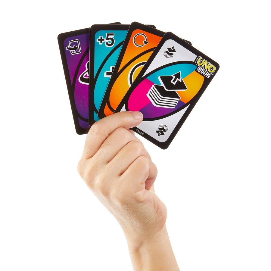 UNO FLIP! Family Card Game, with 112 Cards in a Sturdy Storage Tin, Makes a Great Gift for 7 Year Olds and Up UNO FLIP! Family Card Game, with 112 Cards in a Sturdy Storage Tin [Amazon Exclusive]