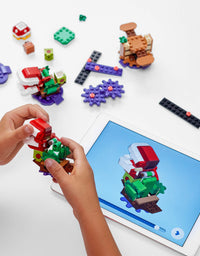 LEGO Super Mario Piranha Plant Puzzling Challenge Expansion Set 71382 Building Kit; Unique Toy for Creative Kids, New 2021 (267 Pieces)
