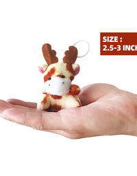 JOYIN 2021 Mini Animal Plush Advent Calendar Christmas 24 Days Countdown Advent Calendar with 24 Animal Plush Toys
