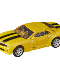 Transformers Toys Studio Series 49 Deluxe Class Movie 1 Bumblebee Action Figure - Kids Ages 8 & Up, 4.5"
