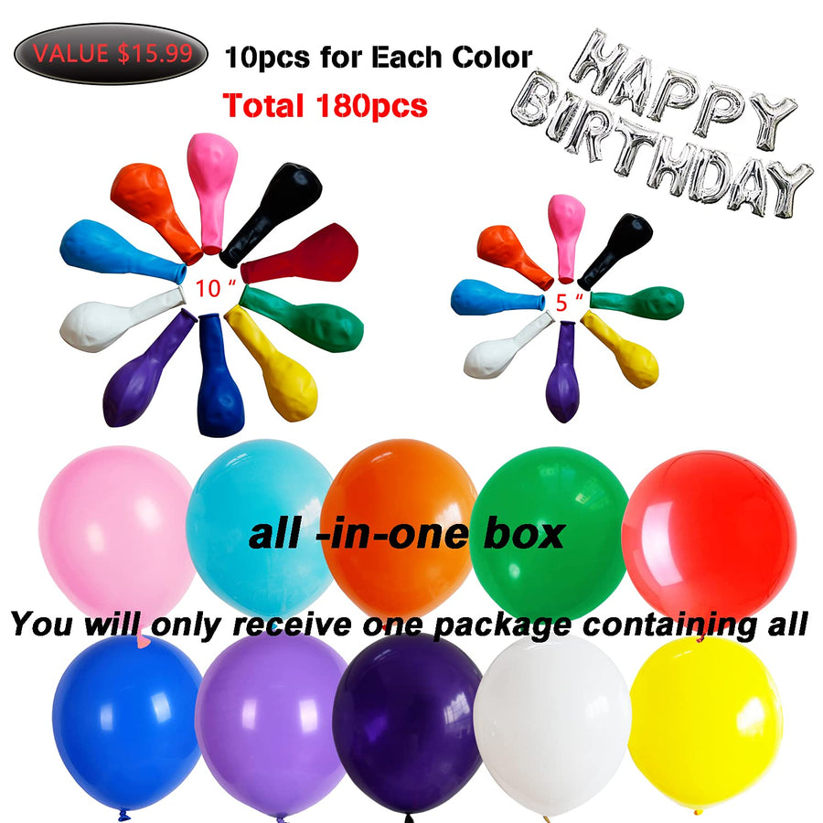 214 Pcs Balloon Pump Set- Electric Air Balloon Blower, Balloon Inflator 110V 600W Portable Dual Nozzles- Ballon Arch Garland Kit with Tape Strip, Tying Tool, Dot Glue, Flower Clip for Party Decoration