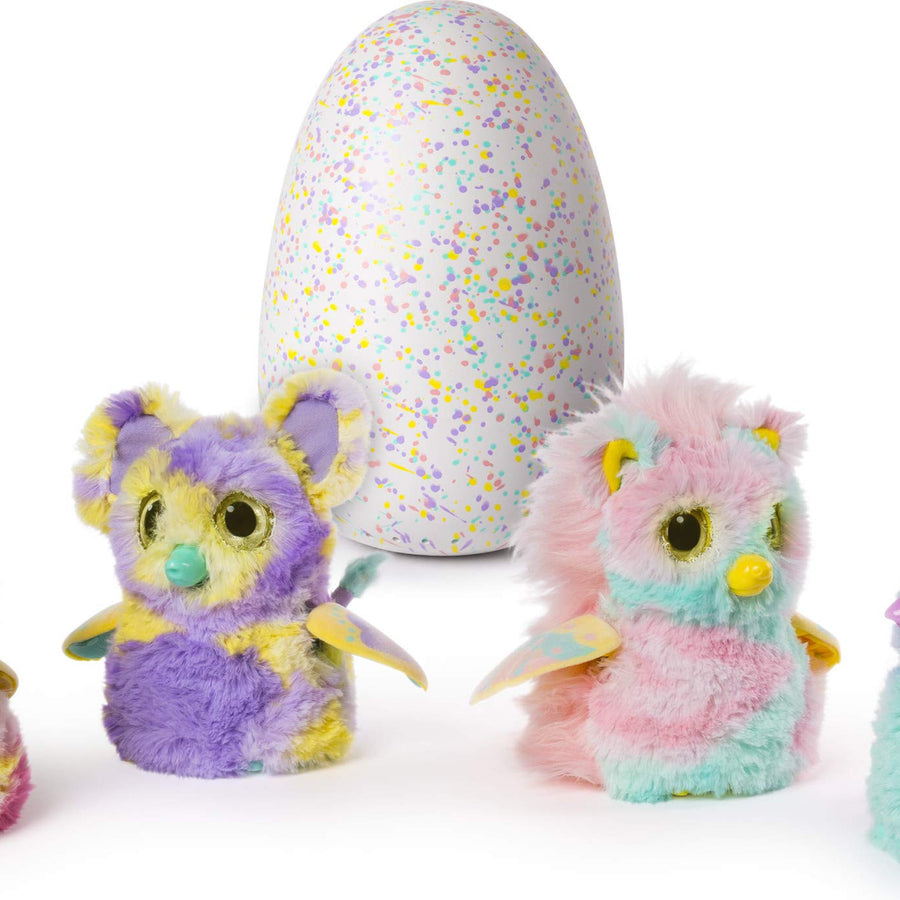Hatchimals Mystery - Hatch 1 of 4 Fluffy Interactive Mystery Characters from Cloud Cove (Styles May Vary)