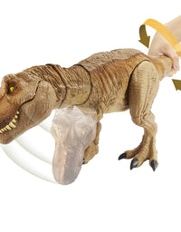 Jurassic World Epic Roarin’ Tyrannosaurus Rex Large Action Figure with Primal Attack Feature, Sound, Realistic Shaking, Movable Joints; Ages 4 Years & Up
