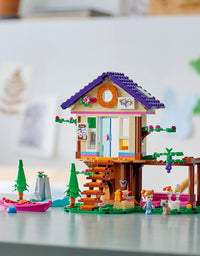 LEGO Friends Forest House 41679 Building Kit; Forest Toy with a Tree House; Great Gift for Kids Who Love Nature; New 2021 (326 Pieces)
