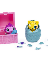 Hatchimals CollEGGtibles, Coral Castle Fold Open Playset with Exclusive Mermal Character (Amazon Exclusive Set), Girl Toys, Girls Gifts for Ages 5 and up
