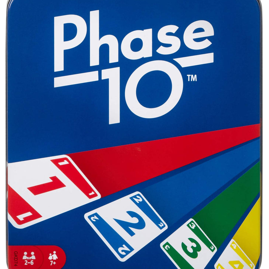 Phase 10 Card Game with 108 Cards, Makes a Great Gift for Kids, Family or Adult Game Night, Ages 7 Years and Older [Amazon Exclusive]