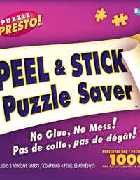 Puzzle Presto! Peel & Stick Puzzle Saver: The Original and Still the Best Way to Preserve Your Finished Puzzle!
