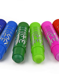 The Pencil Grip Kwik Stix Paint Pens, Solid Tempera Paint Pens, Super Quick Drying, 12 Count - TPG-602

