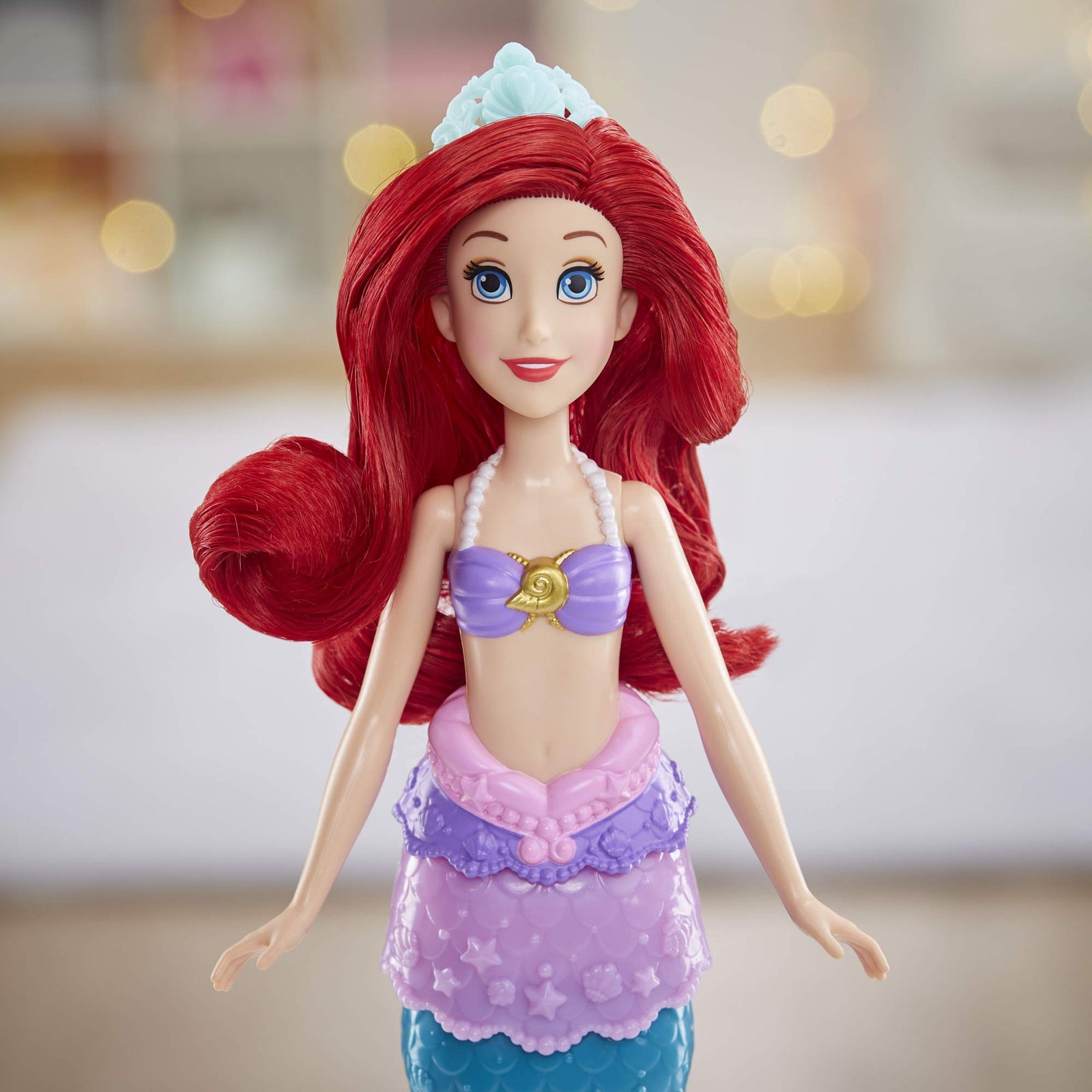 Disney Princess Rainbow Reveal Ariel, Color Change Doll, Water Toy Inspired by The Disney’s The Little Mermaid, for Girls 3 and Up